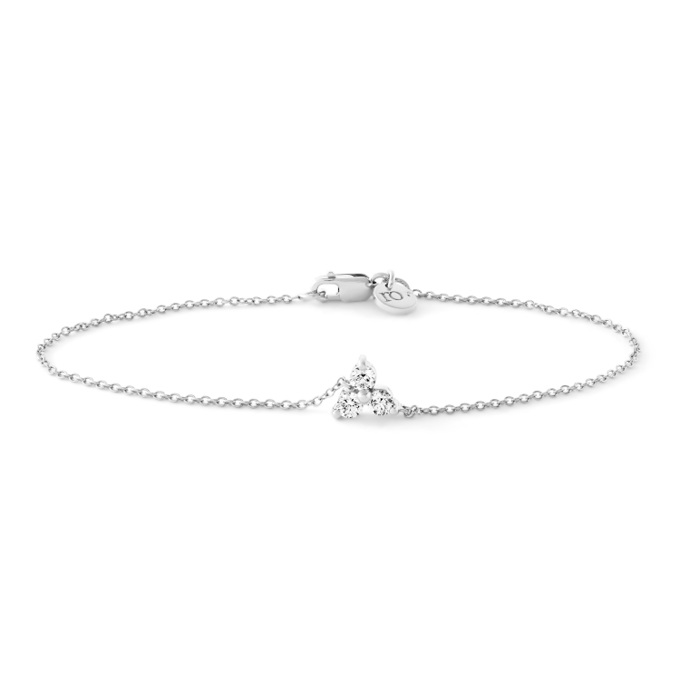 Fryd Diamantarmbånd - 18kt Hvitt Gull
