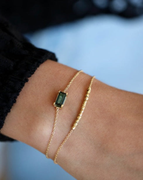 Nord Green Armbånd - 18kt Gult Gull