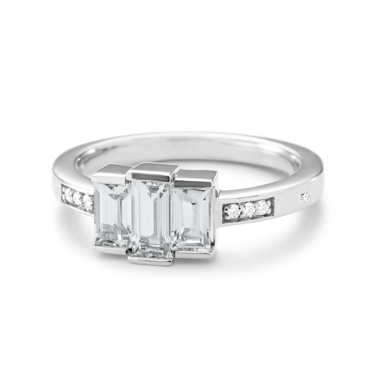 Meant to Be Her Ring Polert - 18kt Hvitt Gull