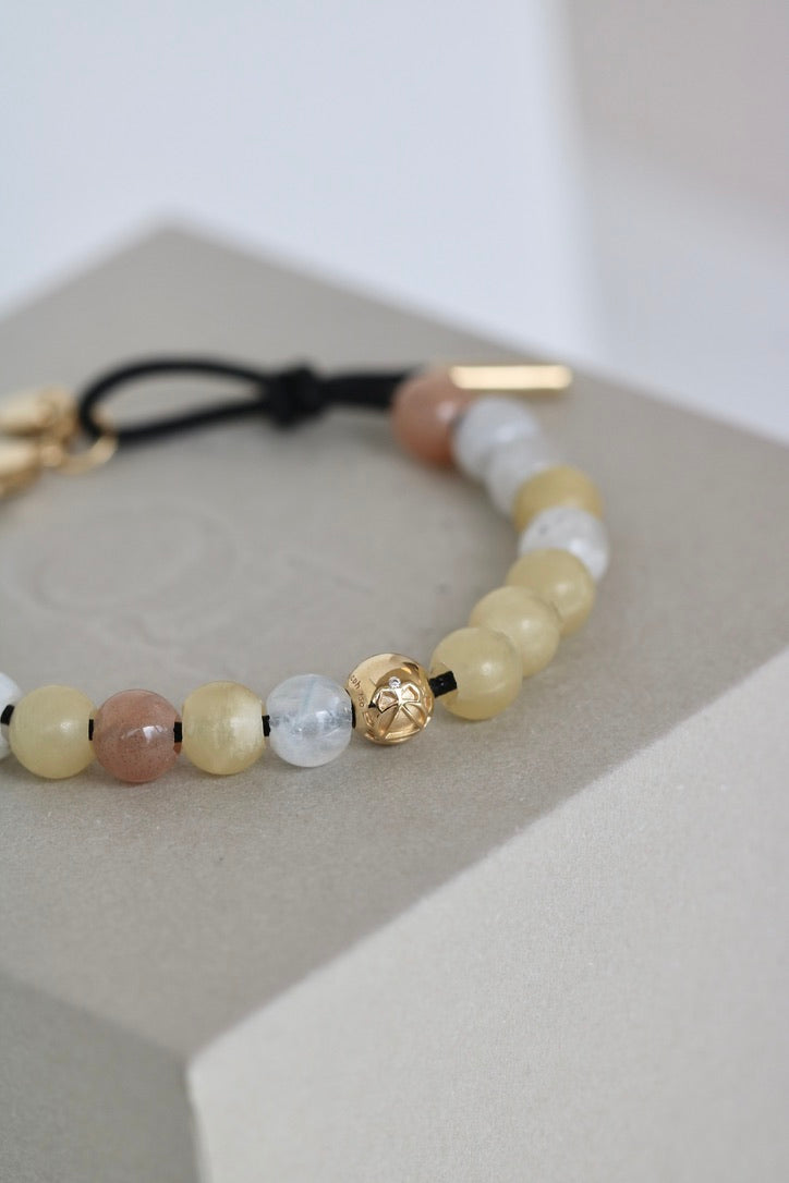 Inner Peace Solar Plexus Chakra Perle - 18kt Gult Gull