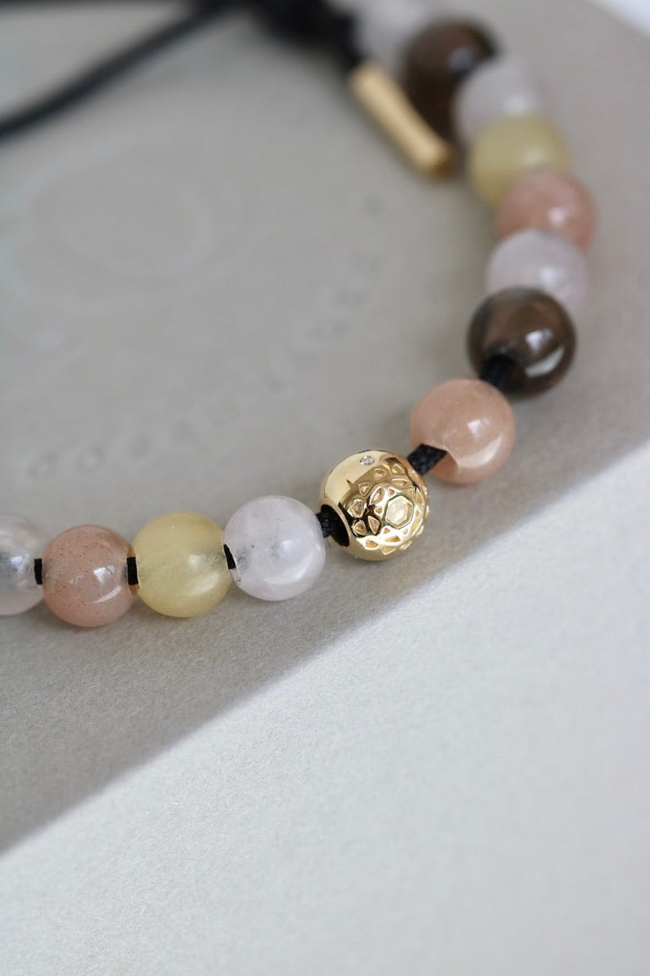 Inner Peace Hjertechakra Perle - 18kt Gult Gull