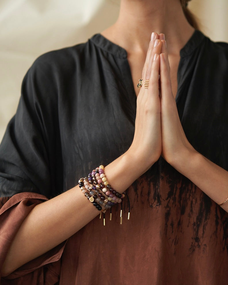 Inner Peace Tredje Øye Chakra Perle - 18kt Gult Gull