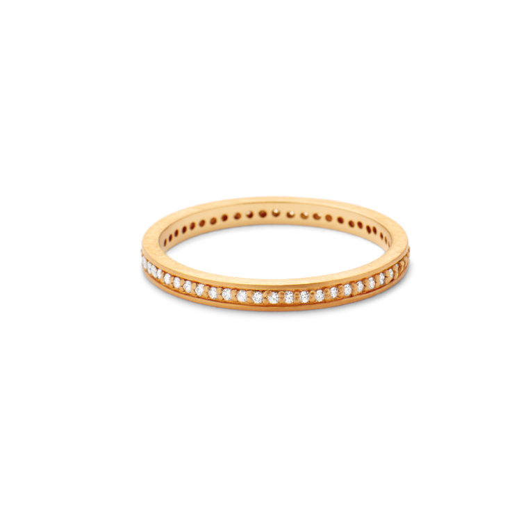 Orbit Alliance Ring - 18kt Gult Gull