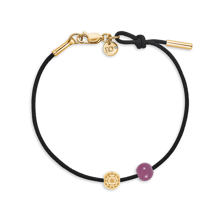 Inner Peace Hjertechakra Perle - 18kt Gult Gull