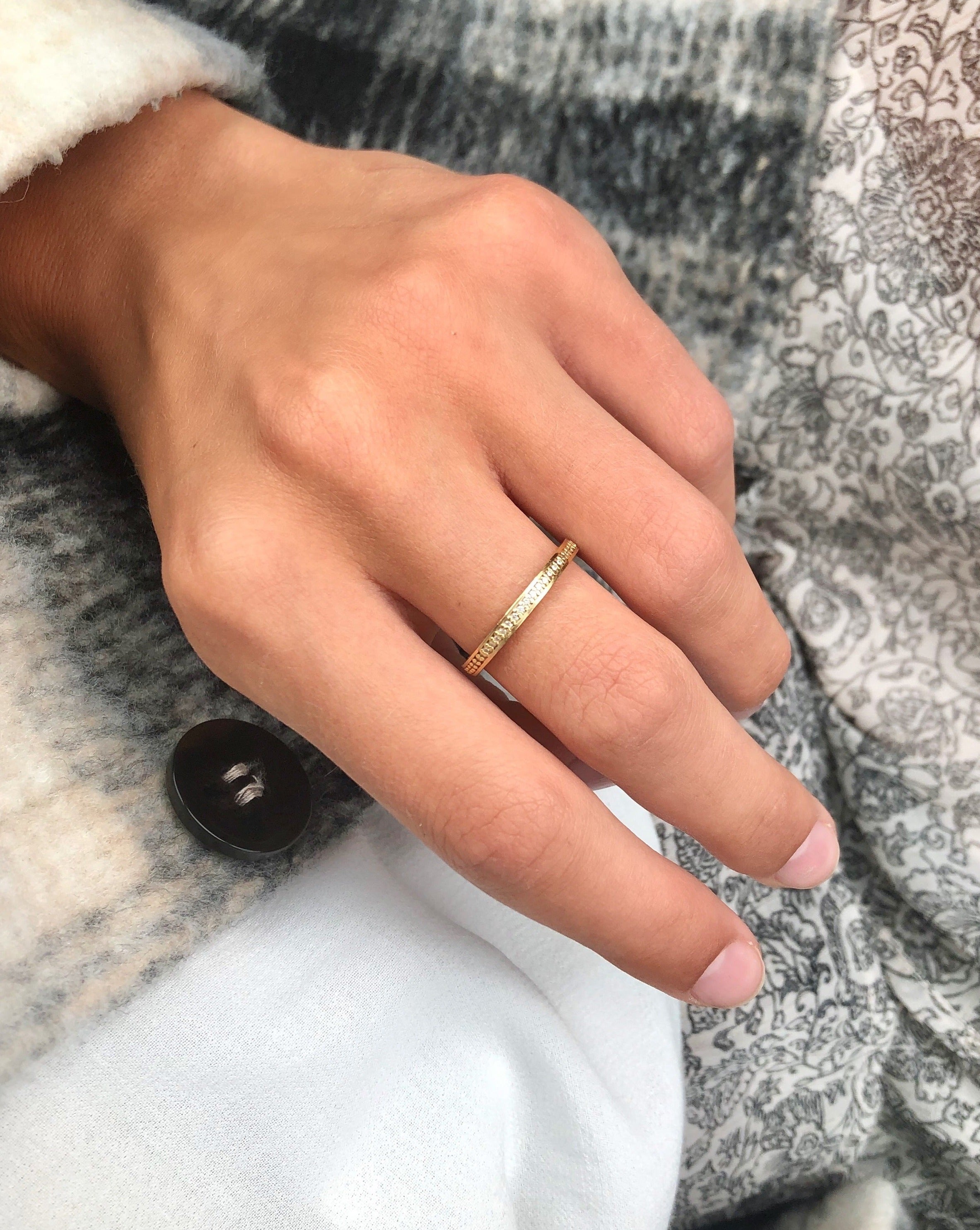 Orbit Alliance Ring - 18kt Gult Gull