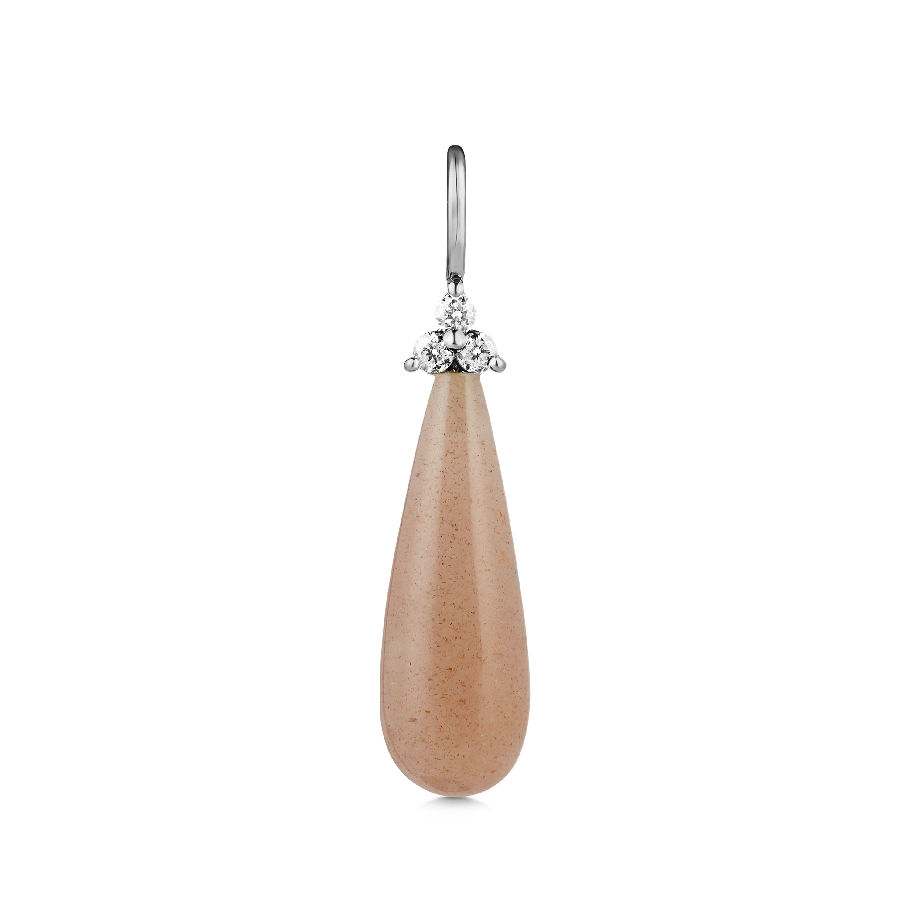 Fryd Blush Anheng - 18kt Hvitt Gull