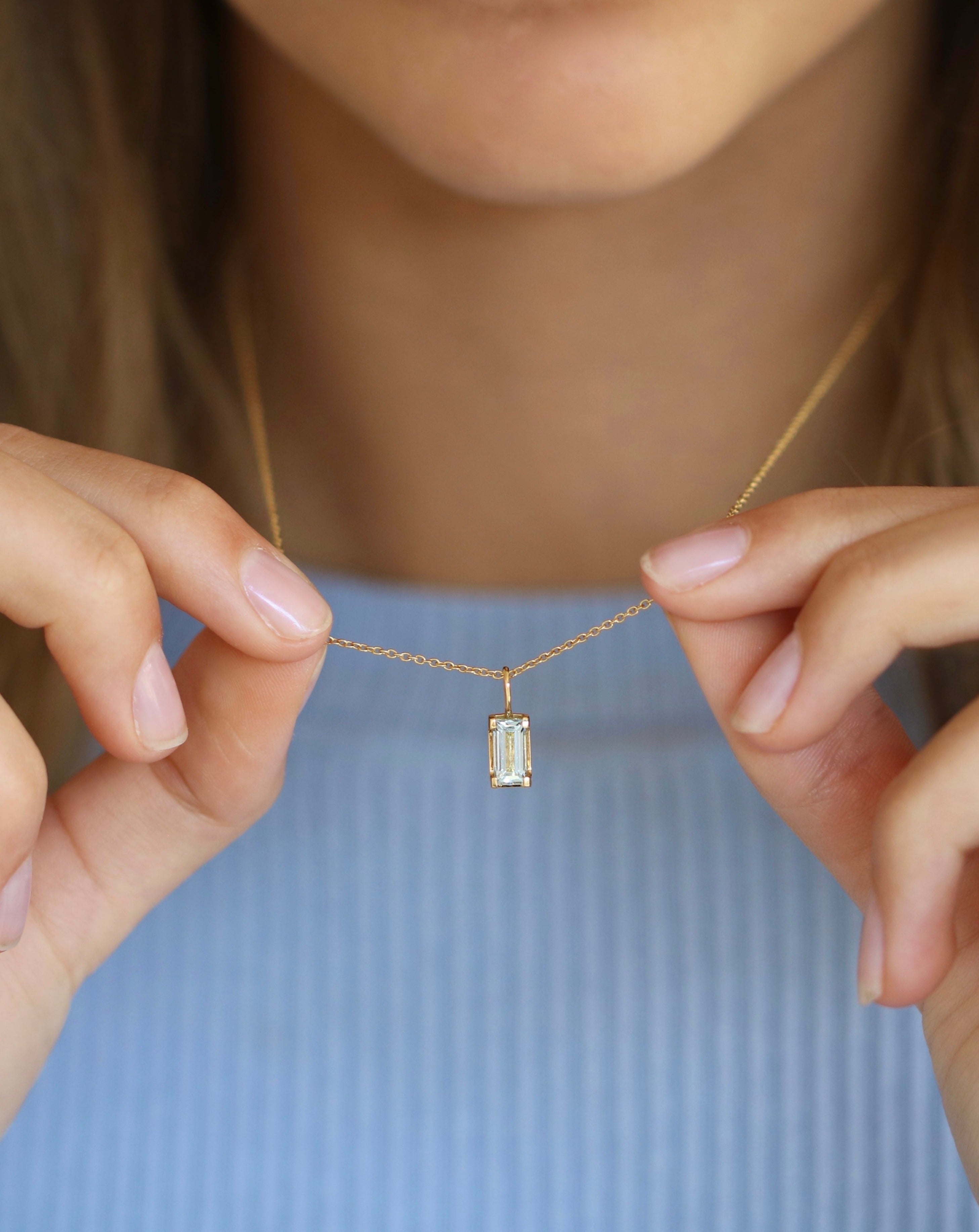 Nord Blue Anheng - 18kt Gult Gull