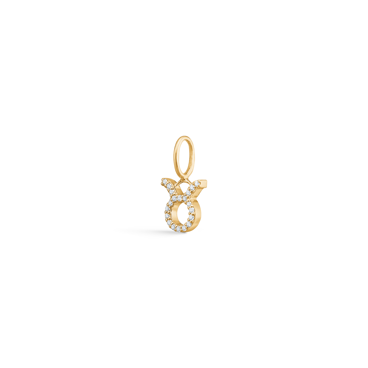My Tyren Diamant Anheng - 18kt Gult Gull