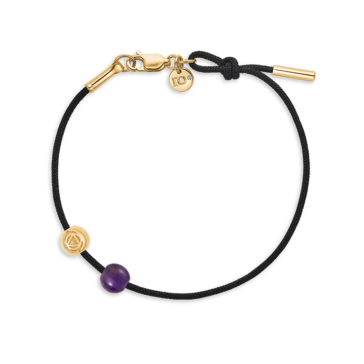 Inner Peace Tredje Øye Chakra Perle - 18kt Gult Gull