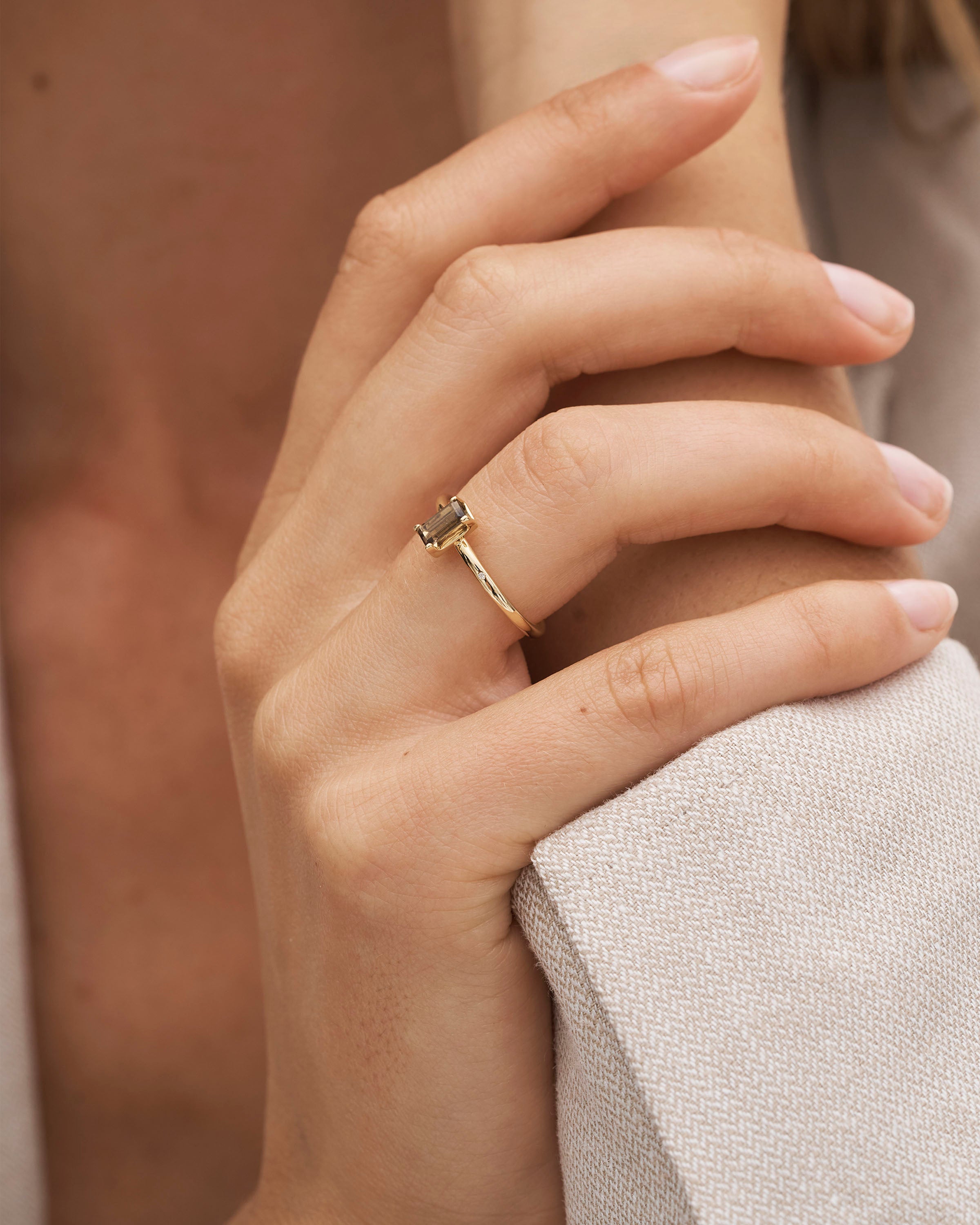 Nord Purity Ring Turned I - 18kt Gult Gull