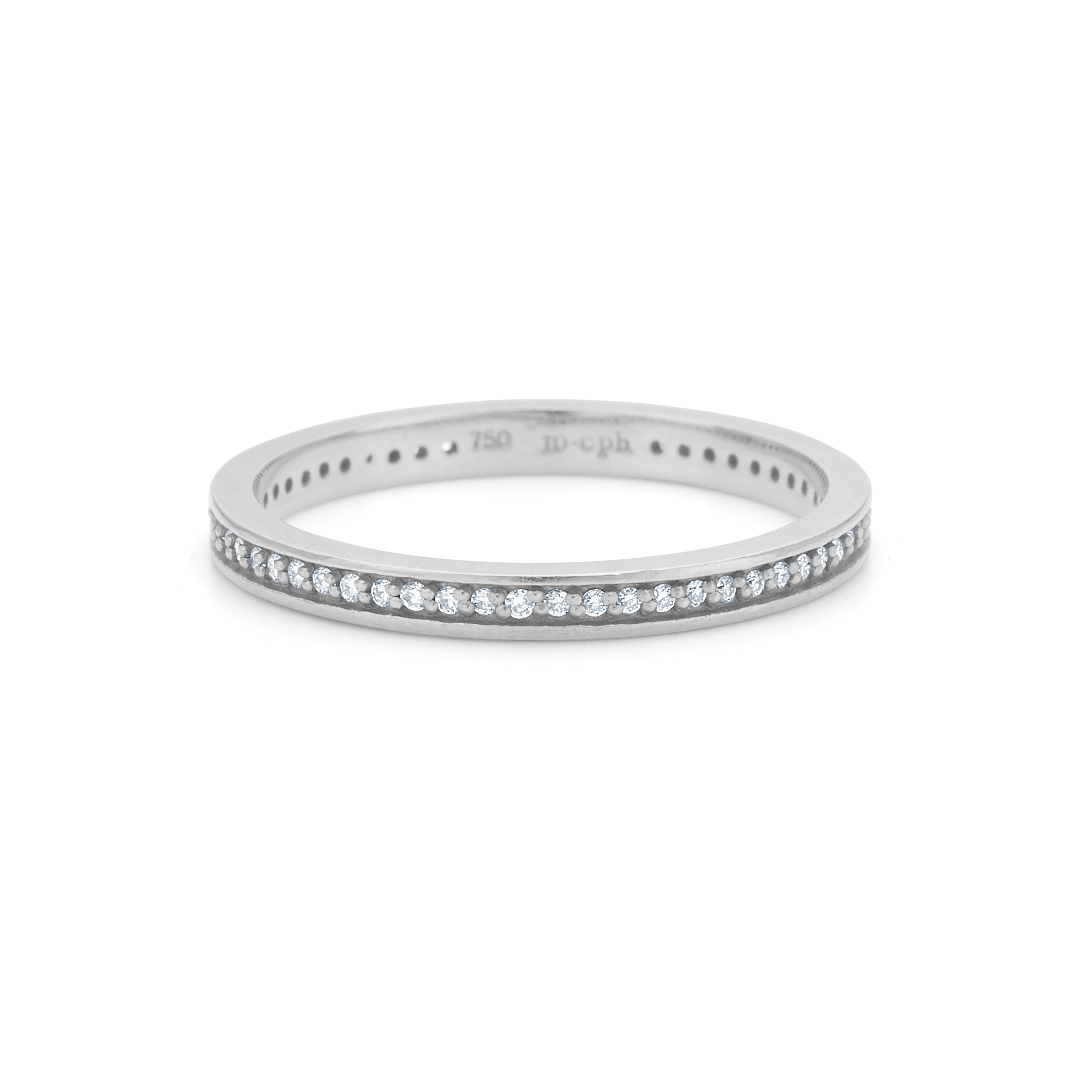 Orbit Alliance Ring - 18kt Hvitt Gull