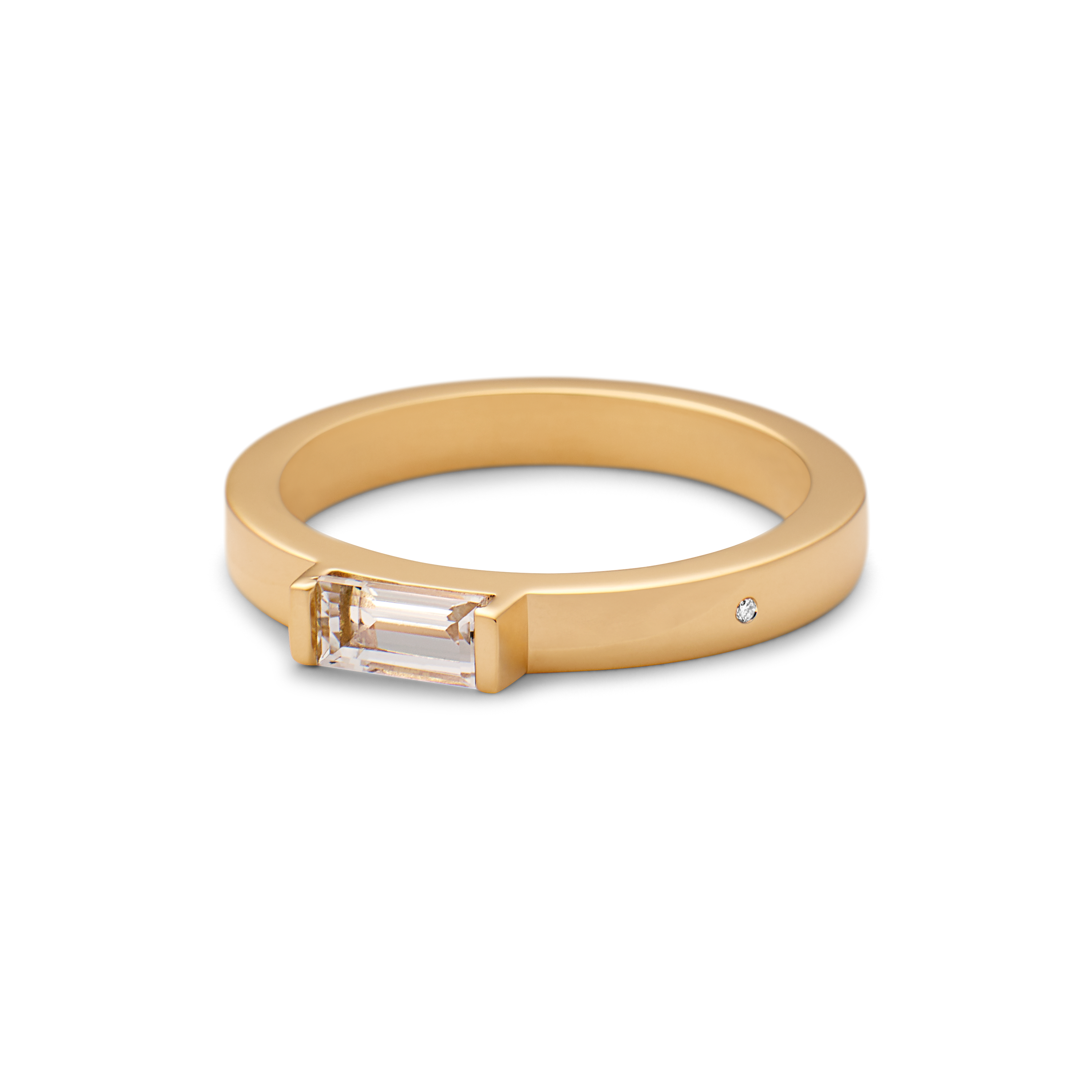 Meant to Be Her True Love Ring - 18kt Gult Gull