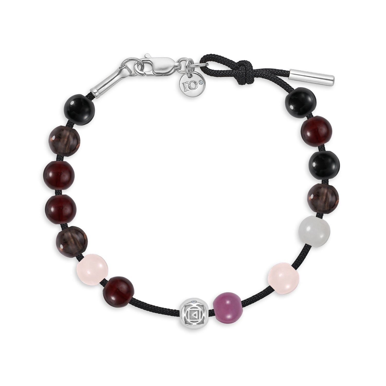 Inner Peace Rotchakra Perle - 18kt Hvitt Gull