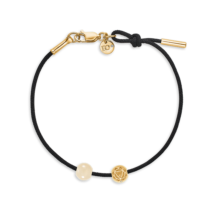 Inner Peace Solar Plexus Chakra Perle - 18kt Gult Gull