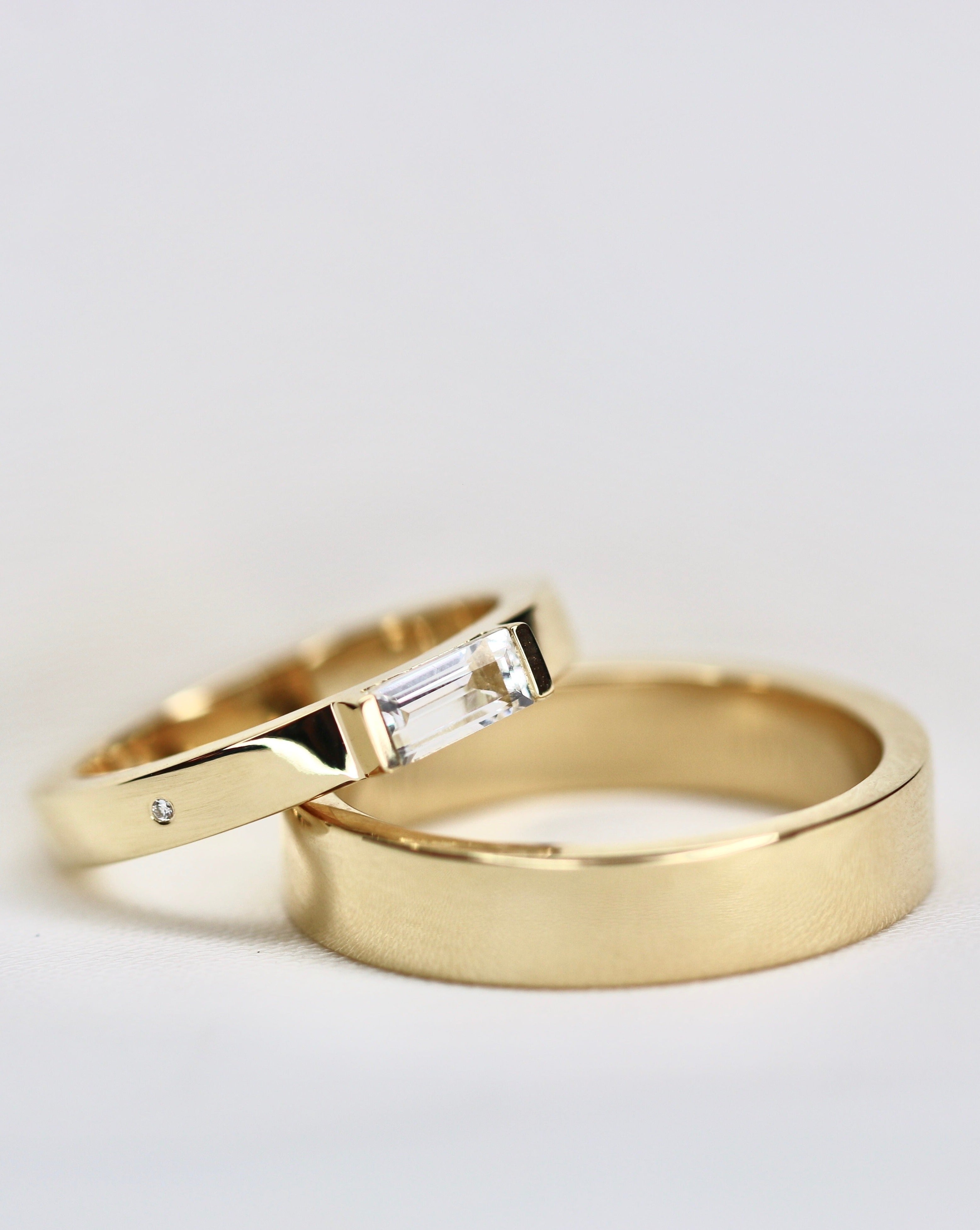 Meant to Be Her True Love Ring - 18kt Gult Gull