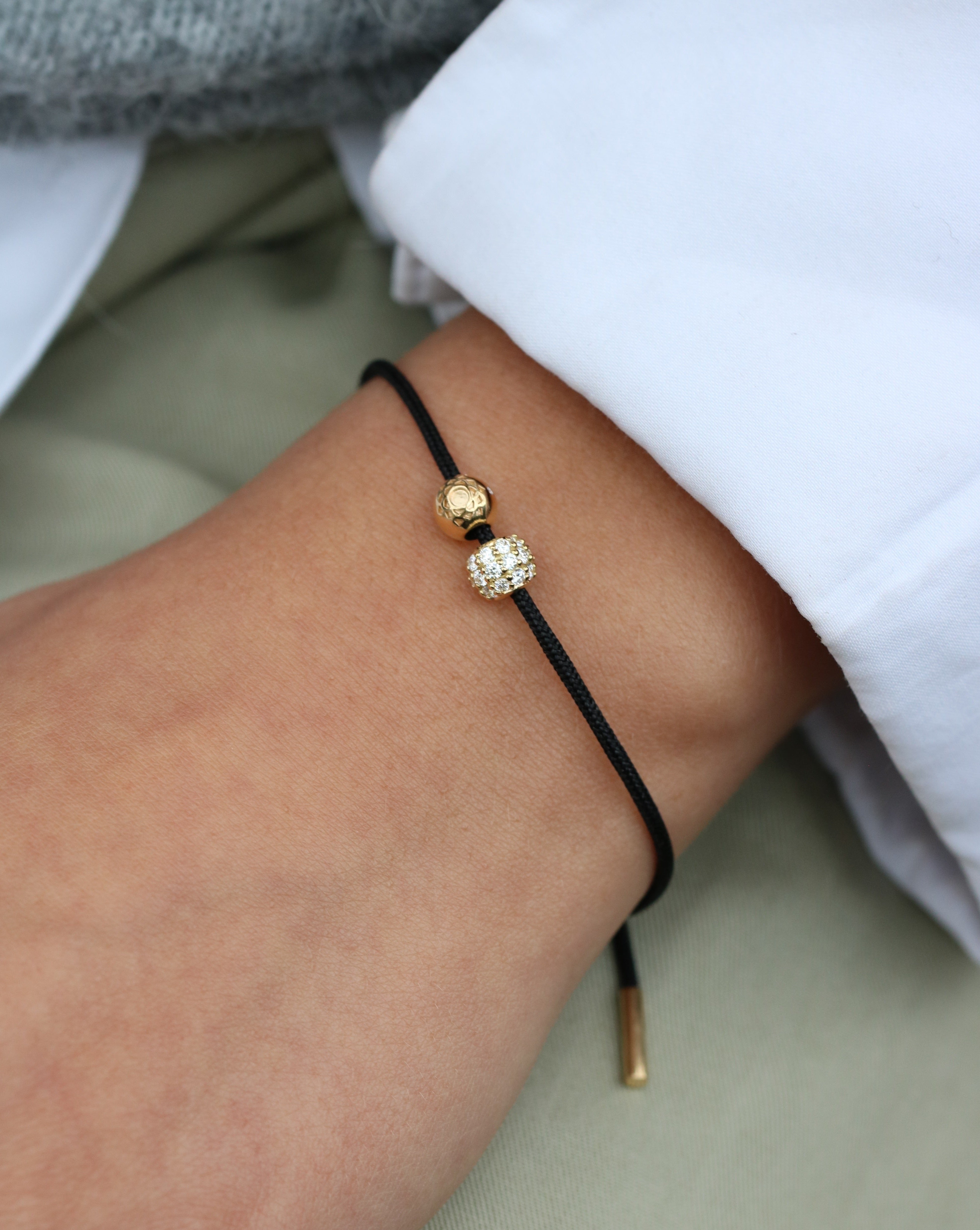 Inner Peace Petit Diamantperle - 18kt Hvitt Gull