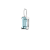 Nord Blue Pendant - 18kt White Gold