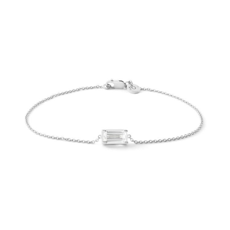 Nord White Armbånd - 18kt Hvitt Gull