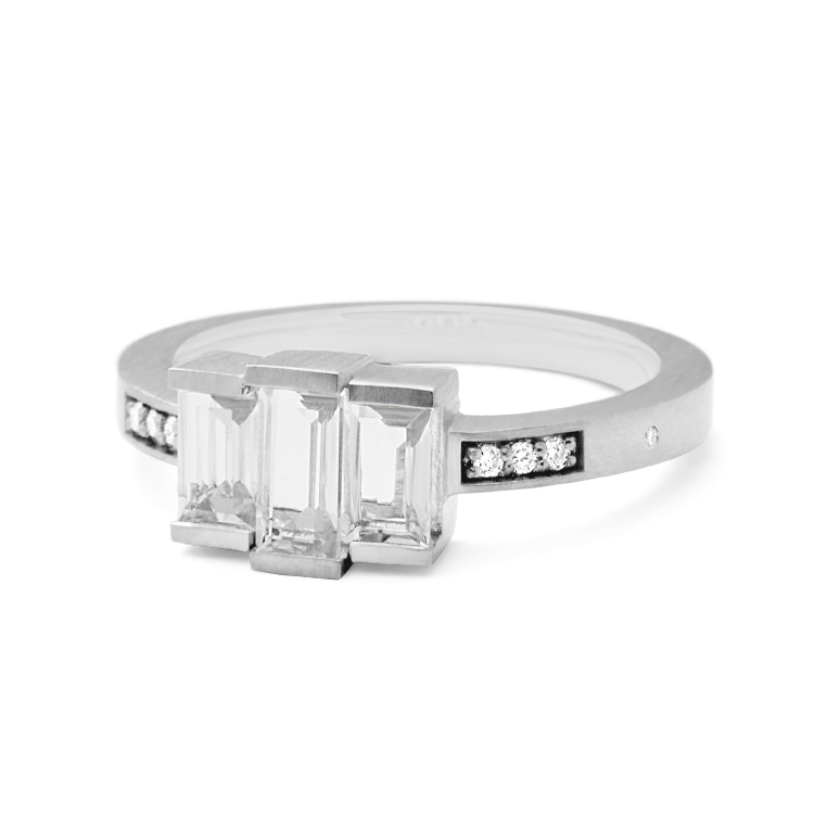 Meant to Be Her Ring - 18kt Hvitt Gull