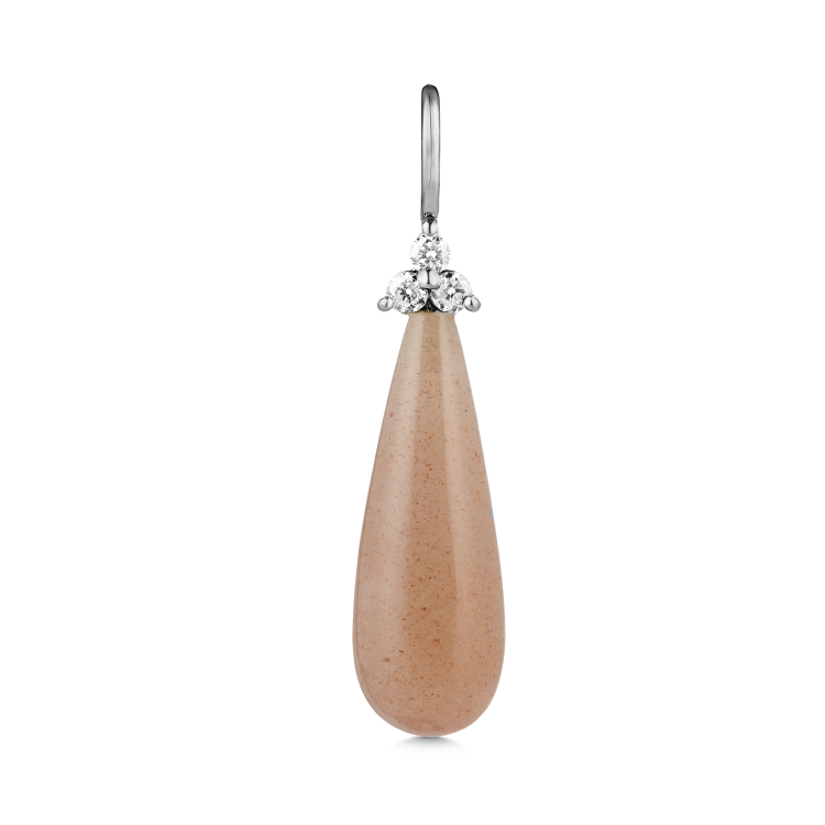 Fryd Blush Anheng - 18kt Hvitt Gull