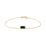 Nord Green Bracelet - 18kt Yellow Gold