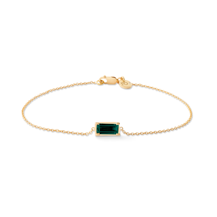 Nord Green Bracelet - 18kt Yellow Gold