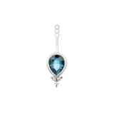 Fryd Blue Pendant for Earring - 18kt White Gold