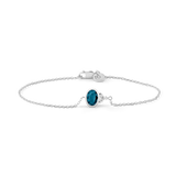 Fryd Blue Bracelet - 18kt White Gold