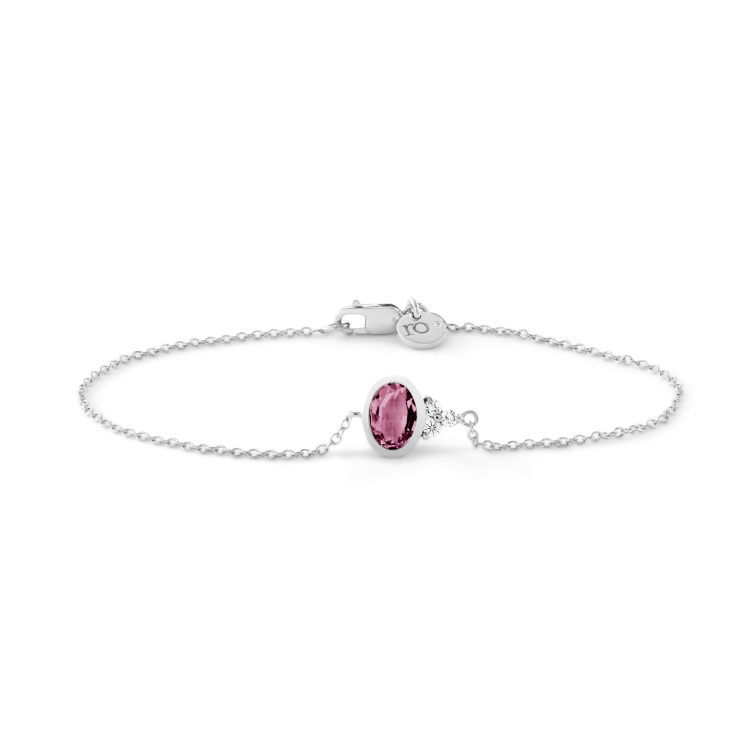 Fryd Pink Bracelet - 18kt White Gold