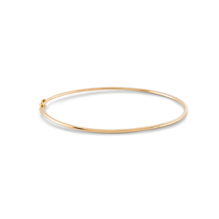 Raw armring - 18kt Gult Gull