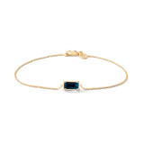 Nord London Blue Bracelet - 18kt Yellow Gold