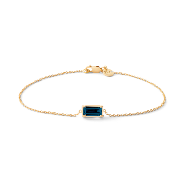 Nord London Blue Bracelet - 18kt Yellow Gold