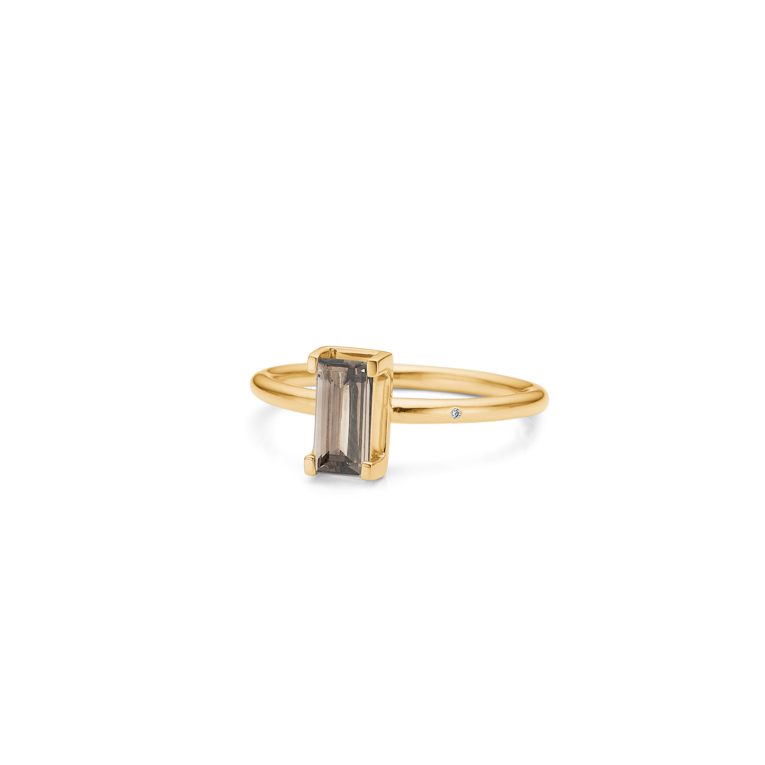Nord Purity Ring Turned - 18kt Gult Gull