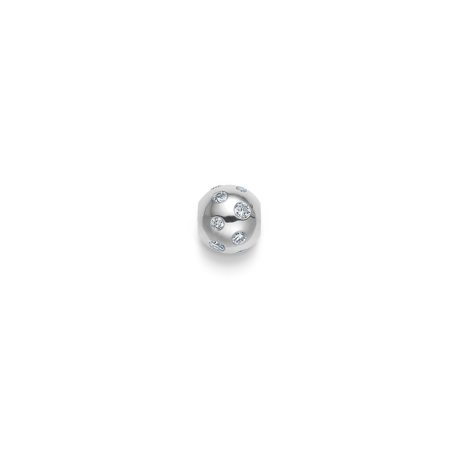 Inner Peace Diamant Dryss Perle - 18kt Hvitt Gull