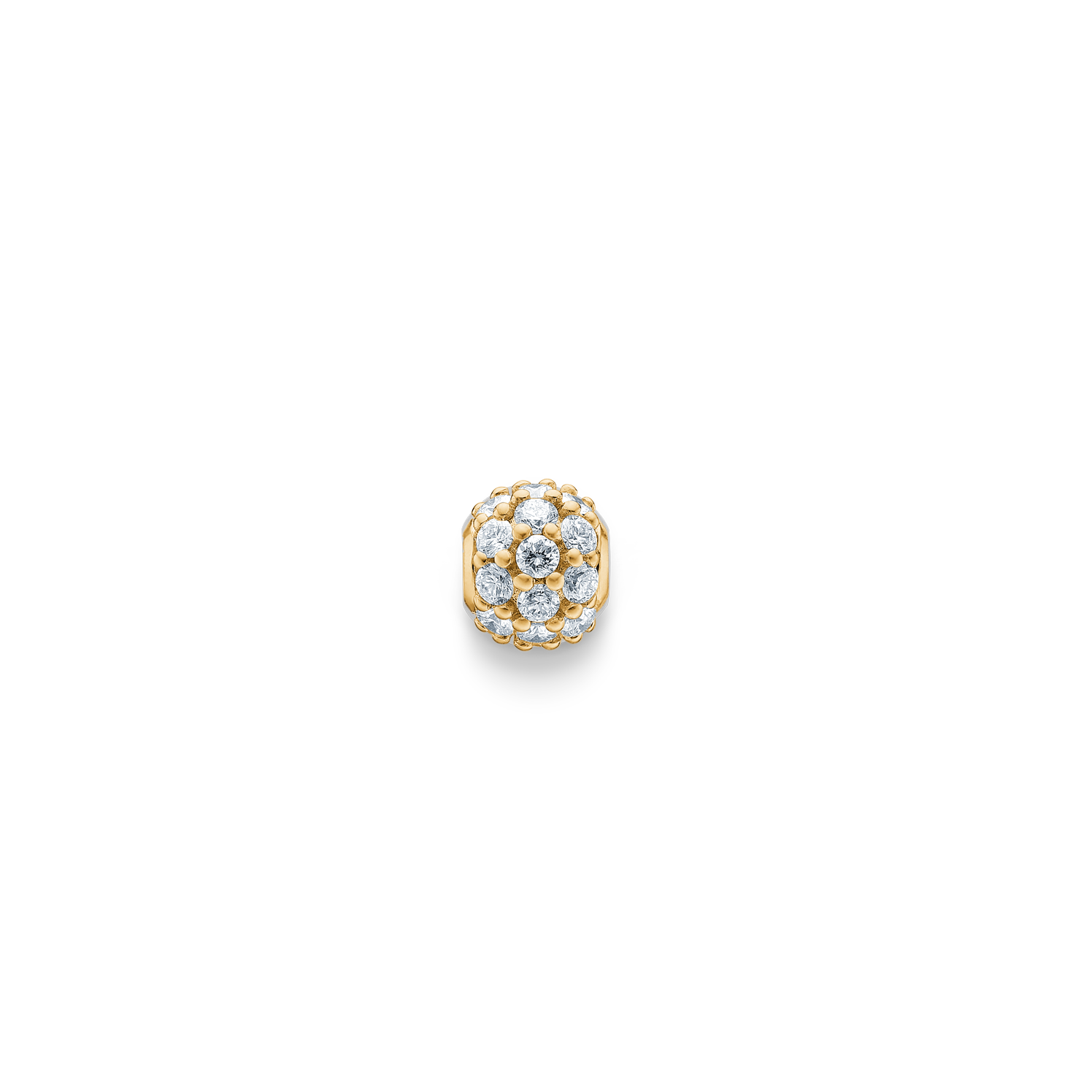 Inner Peace Diamantperle - 18kt Gult Gull