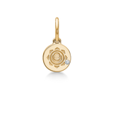 Inner Peace Sacral Chakra Pendant - 18kt Yellow Gold