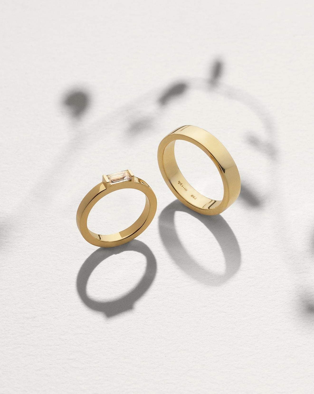 Meant to Be His True Love - 18kt Gult Gull