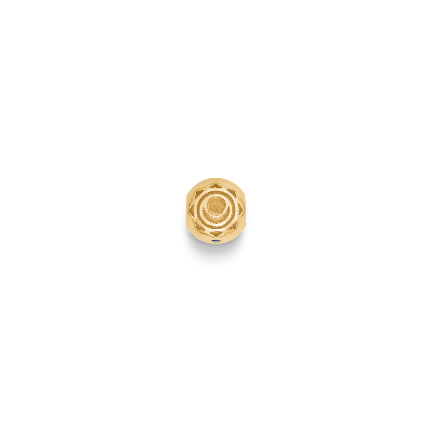 Inner Peace Sakral Chakra Perle - 18kt Gult Gull