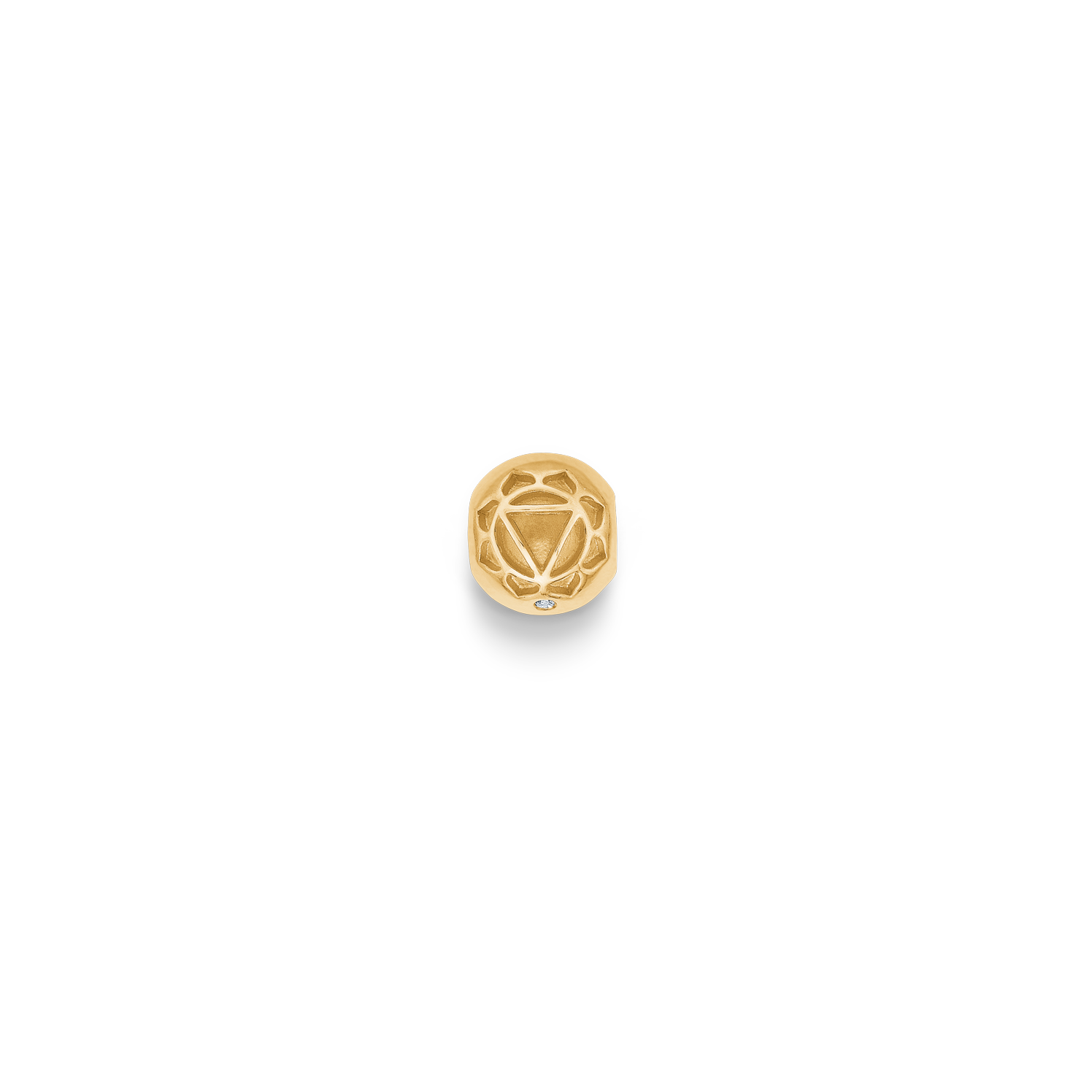 Inner Peace Solar Plexus Chakra Perle - 18kt Gult Gull