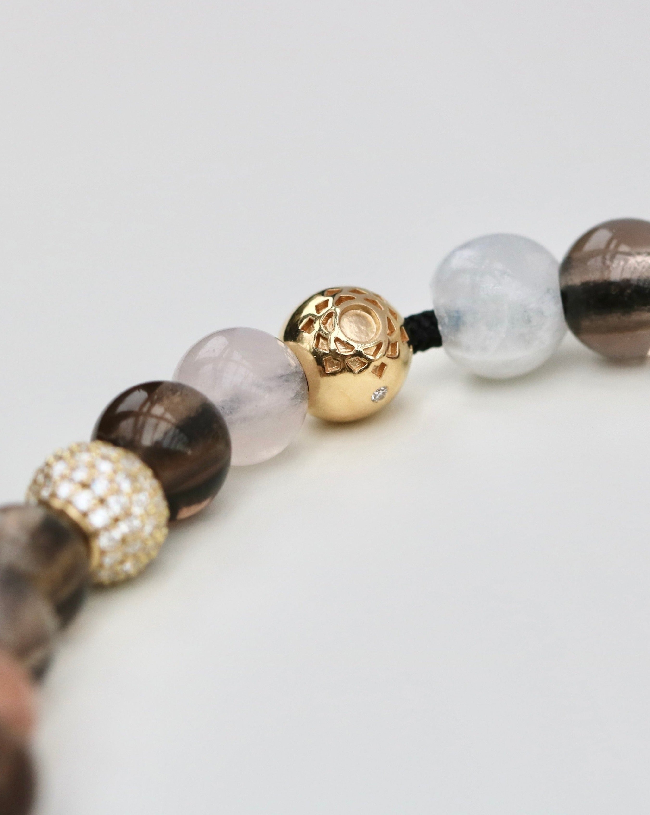 Inner Peace Kronechakra Perle - 18kt Hvitt Gull