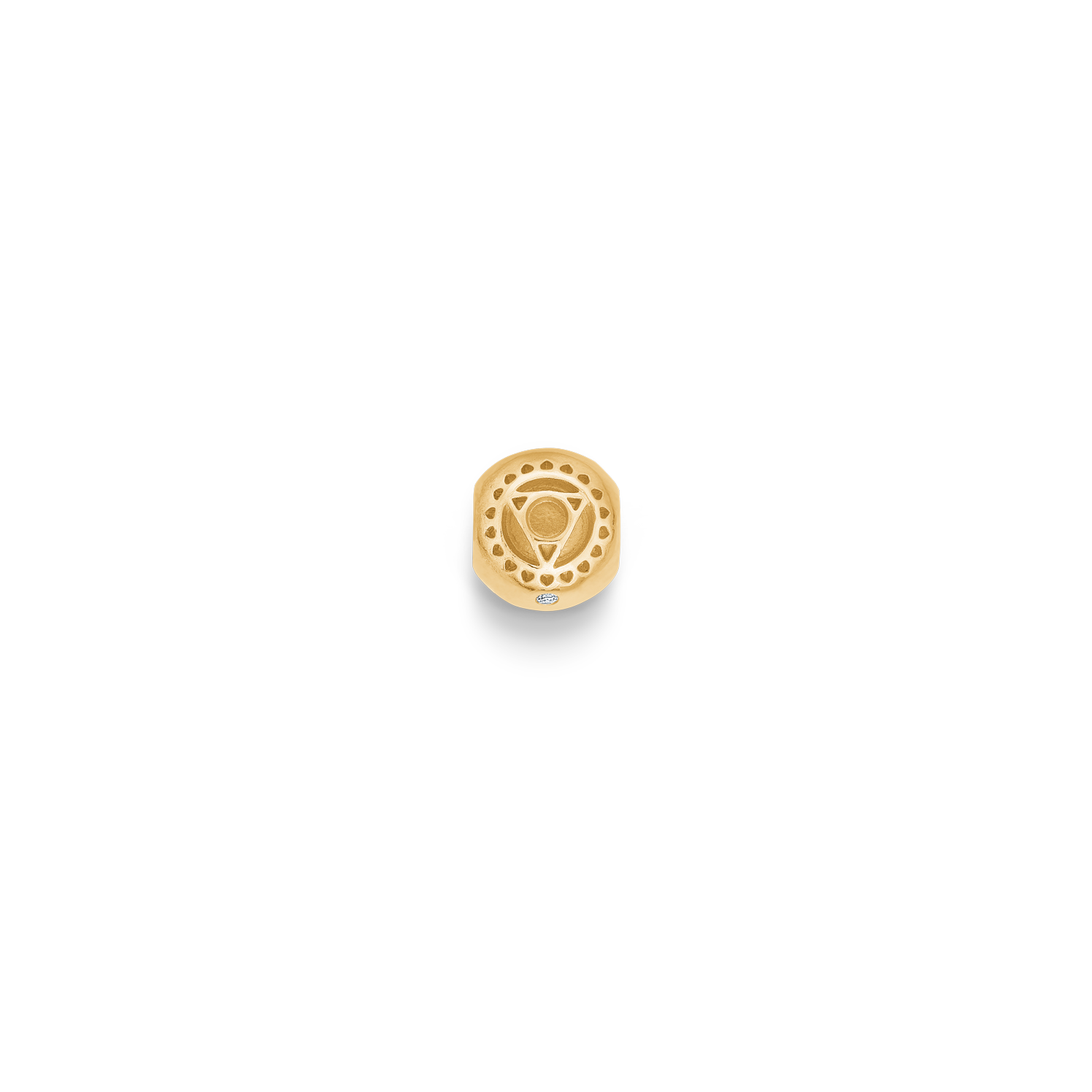 Inner Peace Halschakra Perle - 18kt Gult Gull