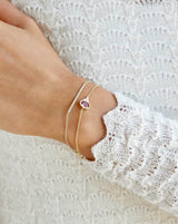 Fryd Pink Bracelet - 18kt Yellow Gold