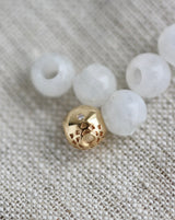 Inner Peace Crown Chakra Bead - 18kt Yellow Gold