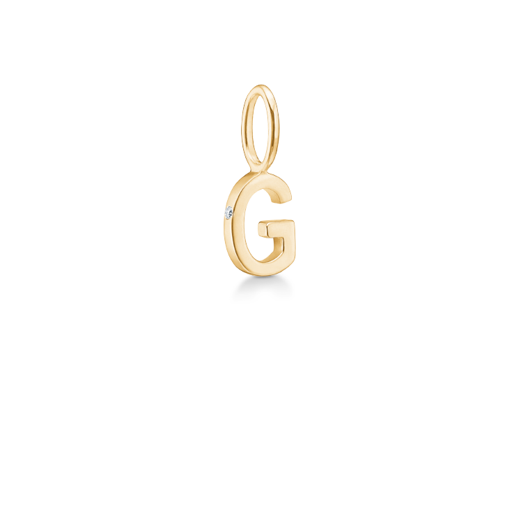 My G Pendant - 18kt Yellow Gold