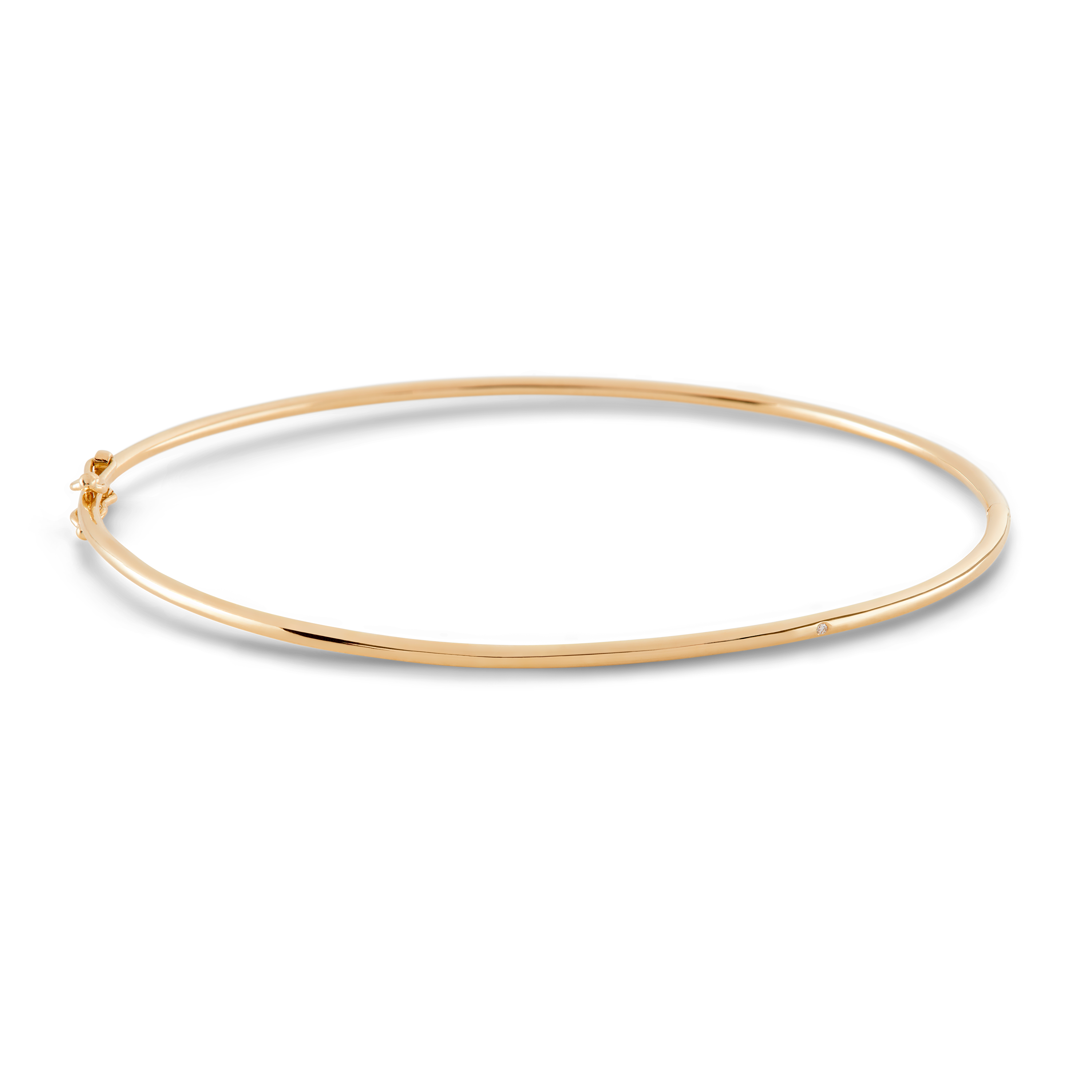 Raw armring - 18kt Gult Gull