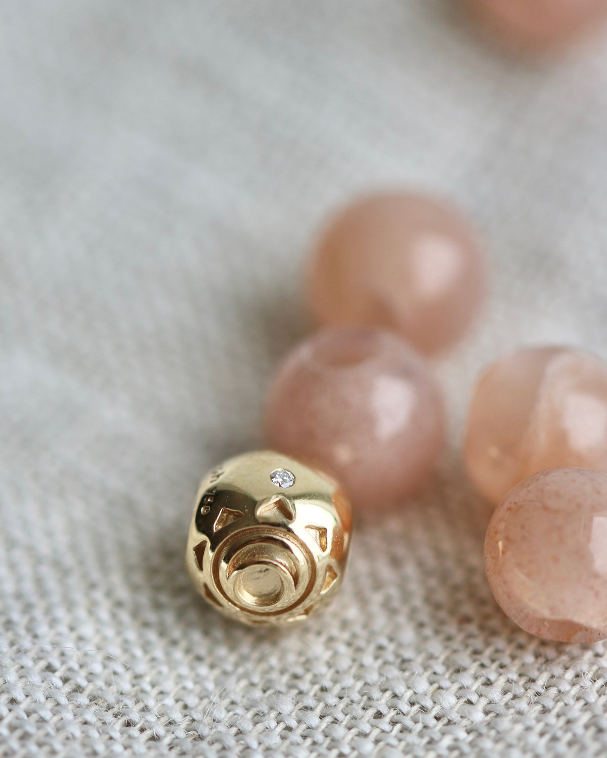 Inner Peace Sakral Chakra Perle - 18kt Gult Gull