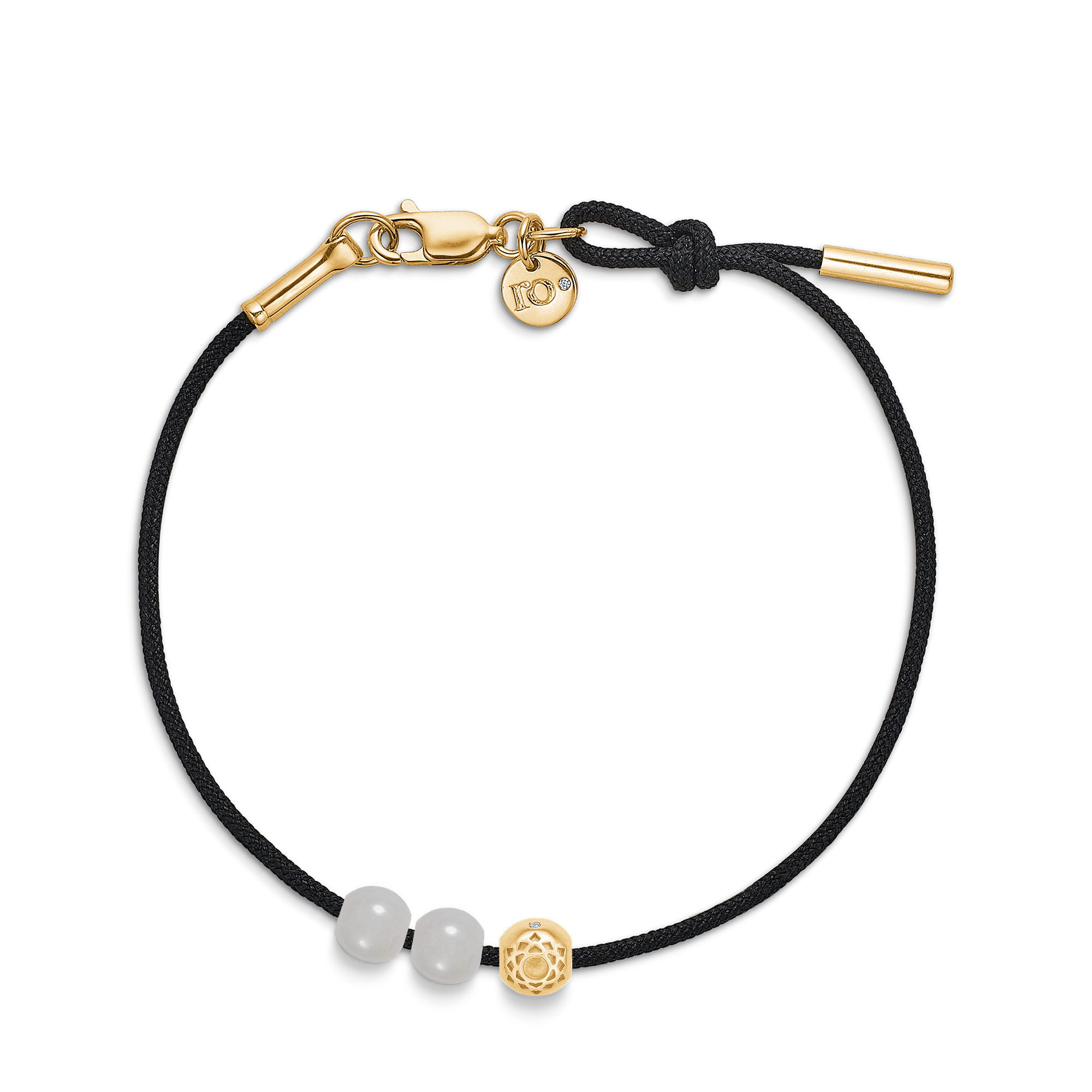 Inner Peace Kronechakra Perle - 18kt Gult Gull