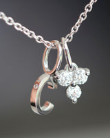 Fryd Diamond Pendant - 18kt White Gold