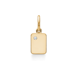 My Secret A Pendant - 18kt Yellow Gold