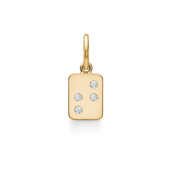 My Secret T Pendant - 18kt Yellow Gold